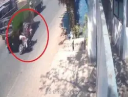 CCTV Rekam Detik-Detik Kecelakaan Maut di Gowa, Ayah Tewas Anak Patah Kaki