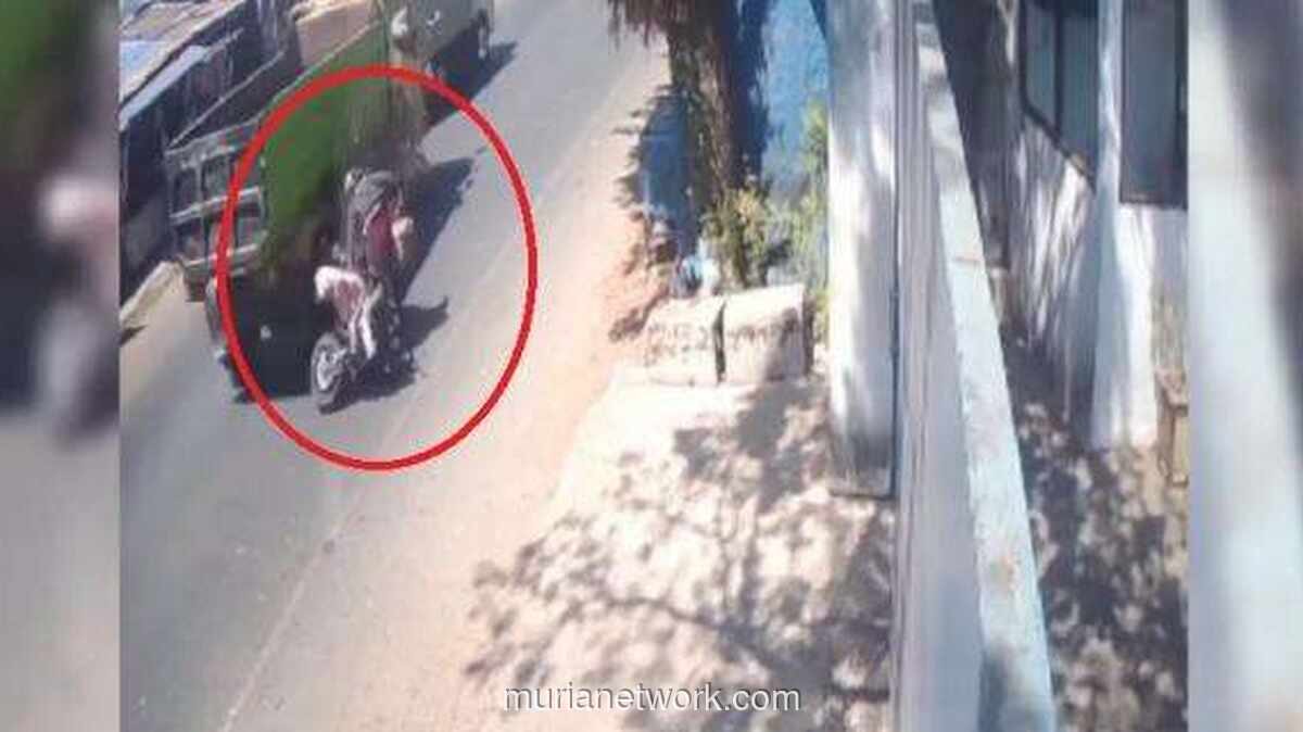 CCTV Rekam Detik-Detik Kecelakaan Maut di Gowa, Ayah Tewas Anak Patah Kaki