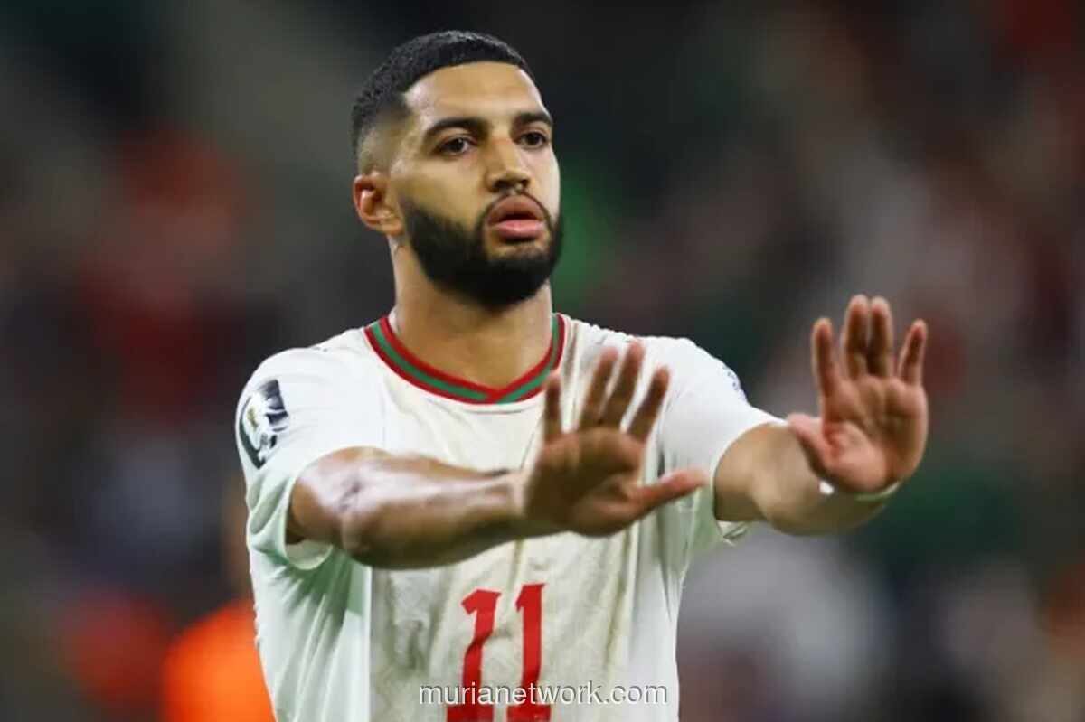 Maroko Kehilangan Bintang Saibari Jelang Laga Perempat Final Lawan Prancis