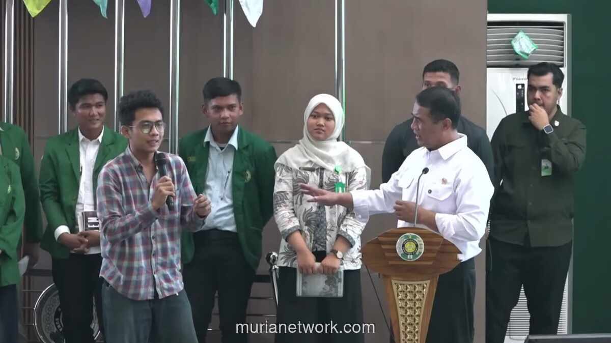 Mentan Amran Tantang Mahasiswa USU Berdebat dengan Data Soal Tudingan Kapitalisme