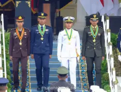 Prabowo Lantik 1.177 Perwira TNI-Polri, Empat Lulusan Terima Adhi Makayasa