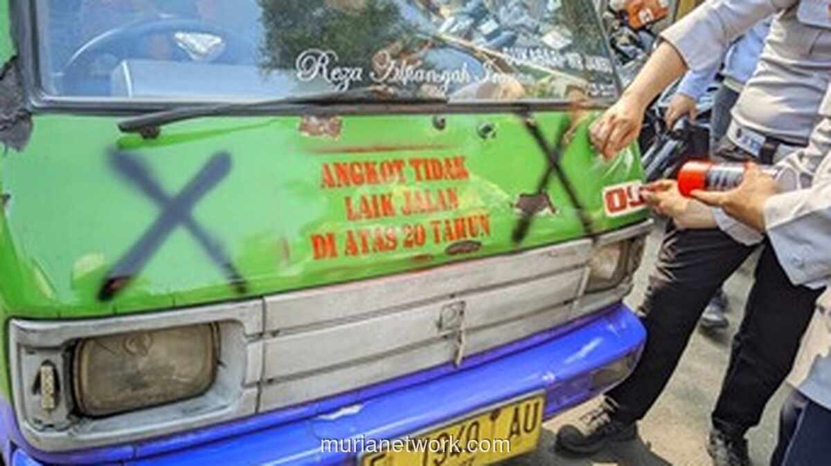 Dishub Bogor Cabut Izin Trayek 313 Angkot Usia di Atas 20 Tahun