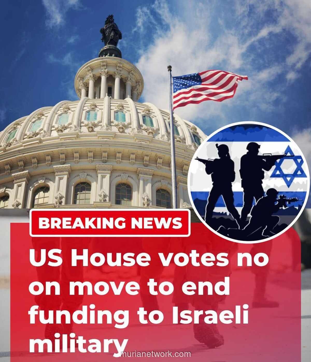 DPR AS Tolak Pemotongan Bantuan Militer untuk Israel, Suara Demokrat Terbelah