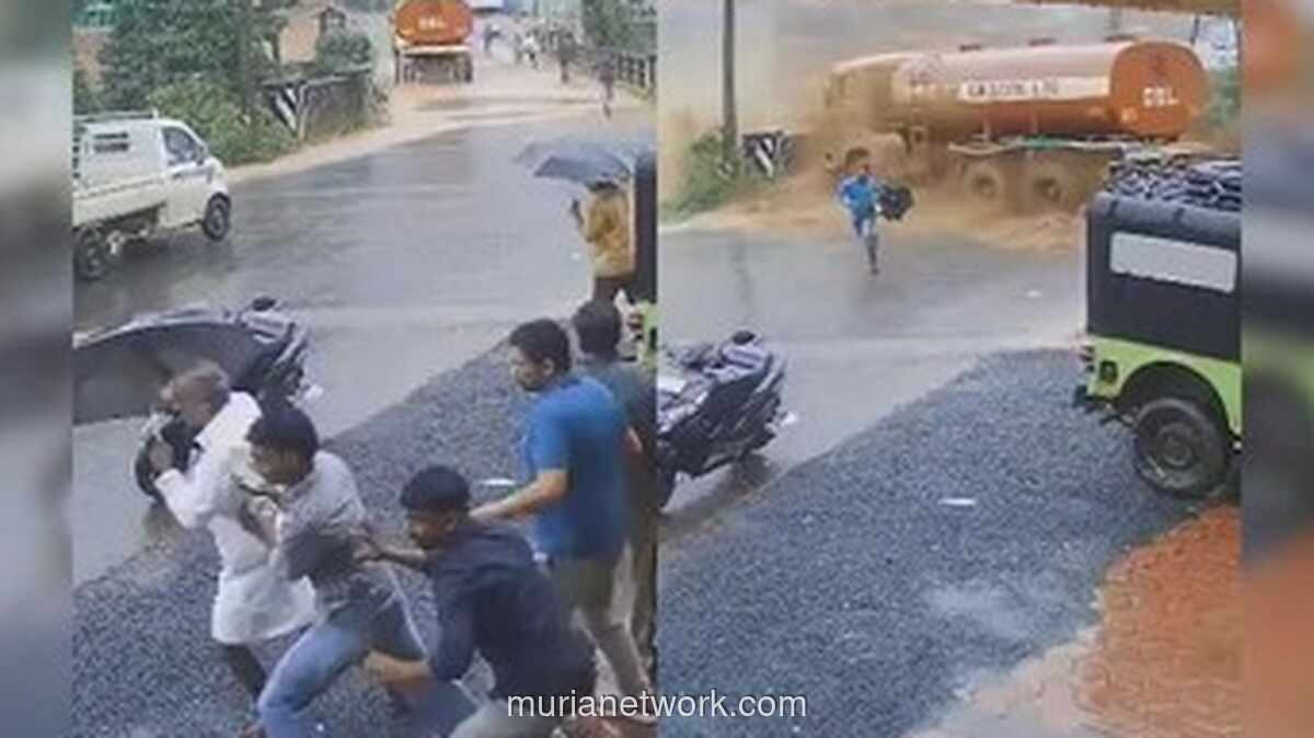 Longsor Dahsyat di India Terekam CCTV, Tiga Orang Nyaris Tewas Terseret Truk Tangki