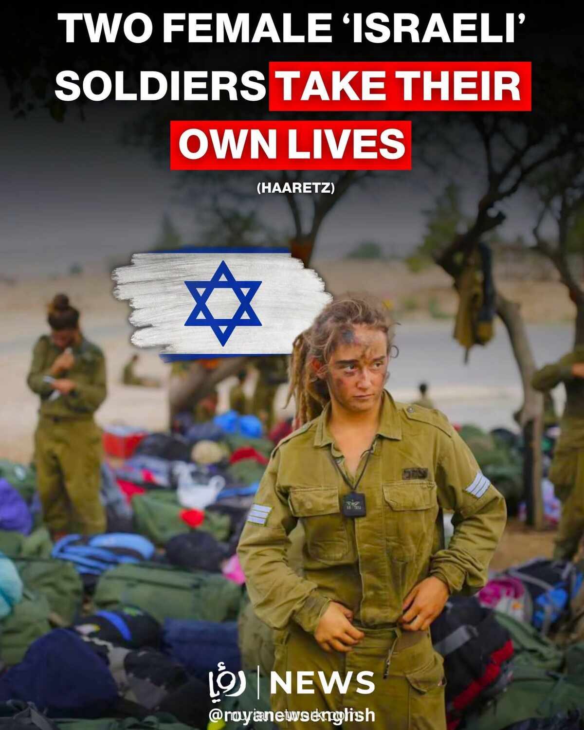 Dua Tentara Wanita Israel Bunuh Diri dalam Dua Hari, Krisis Kesehatan Mental Militer Makin Parah