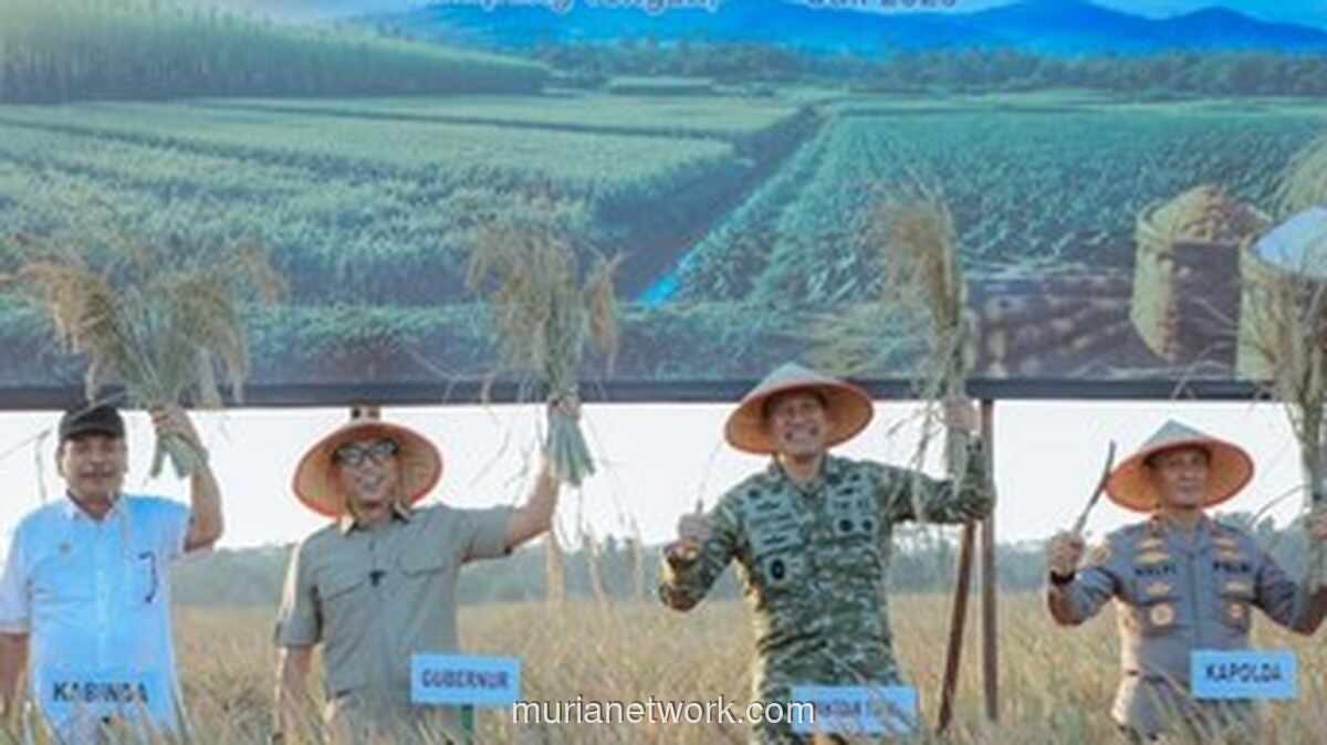 Panen Raya TNI Serentak, Prabowo: Ketahanan Pangan Tanggung Jawab Semua Komponen Bangsa
