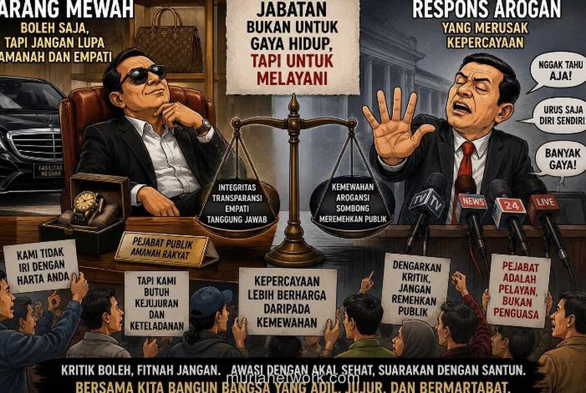 Pejabat Publik dan Etika: Antara Kemewahan dan Arogansi