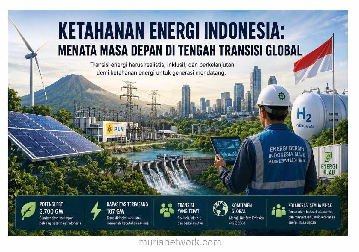 Transisi Energi Indonesia: Antara Potensi Besar dan Tantangan Tata Kelola