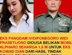 Eks Pangdam IV/Diponegoro Diduga Belikan Alphard Rp1,6 M untuk Eks Kowad