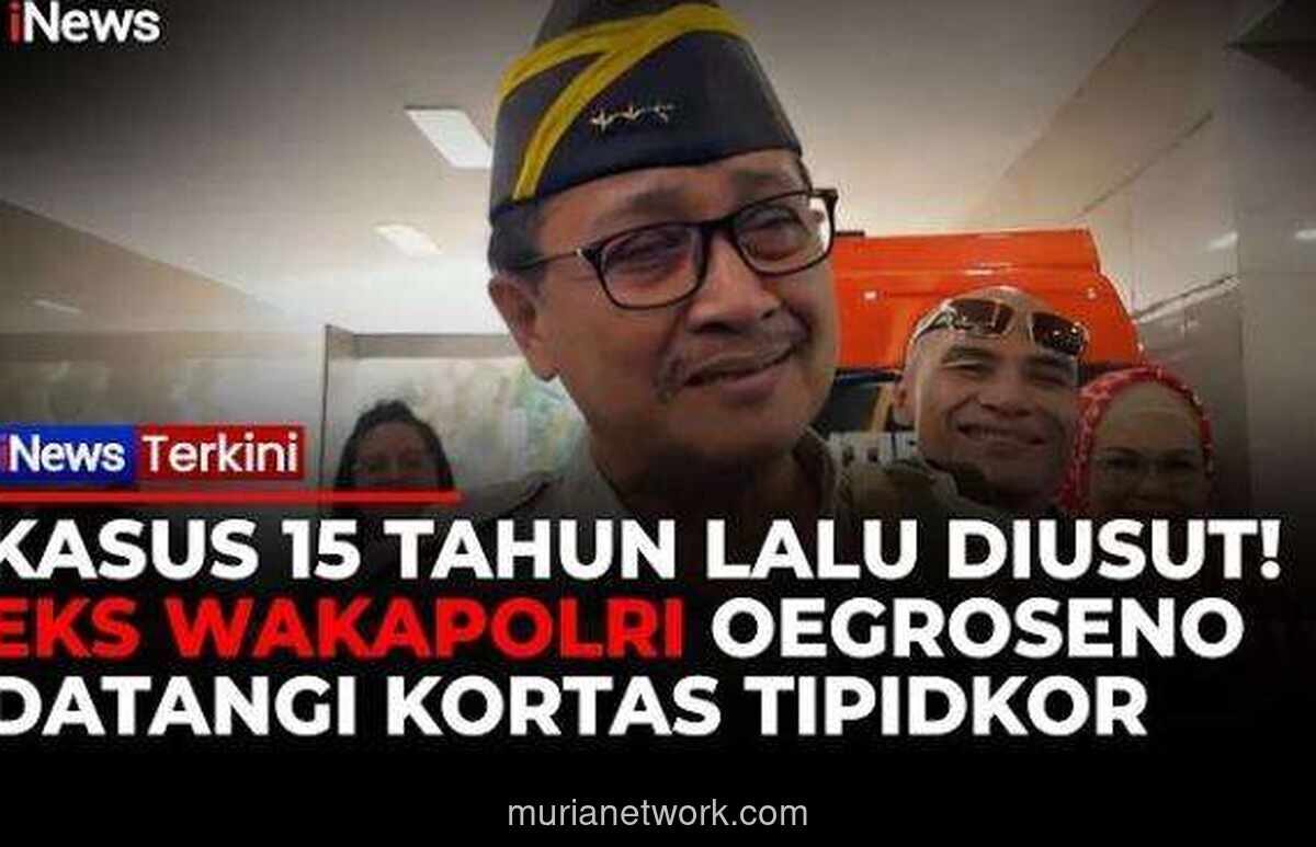 Eks Wakapolri Oegroseno Penuhi Panggilan Kortas Tipikor soal Kasus Lahan 15 Tahun Lalu