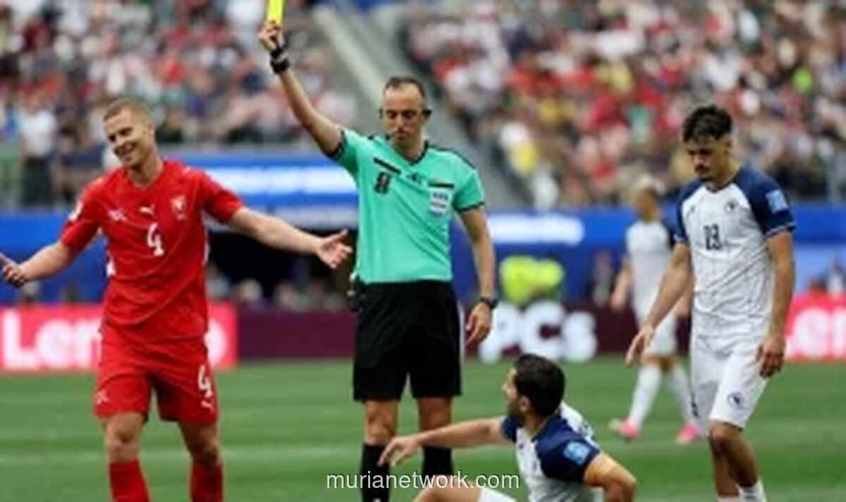 Wasit Portugal Joao Pinheiro Pimpin Laga Argentina vs Swiss, Sorotan Mengarah ke Kontroversi Sebelumnya