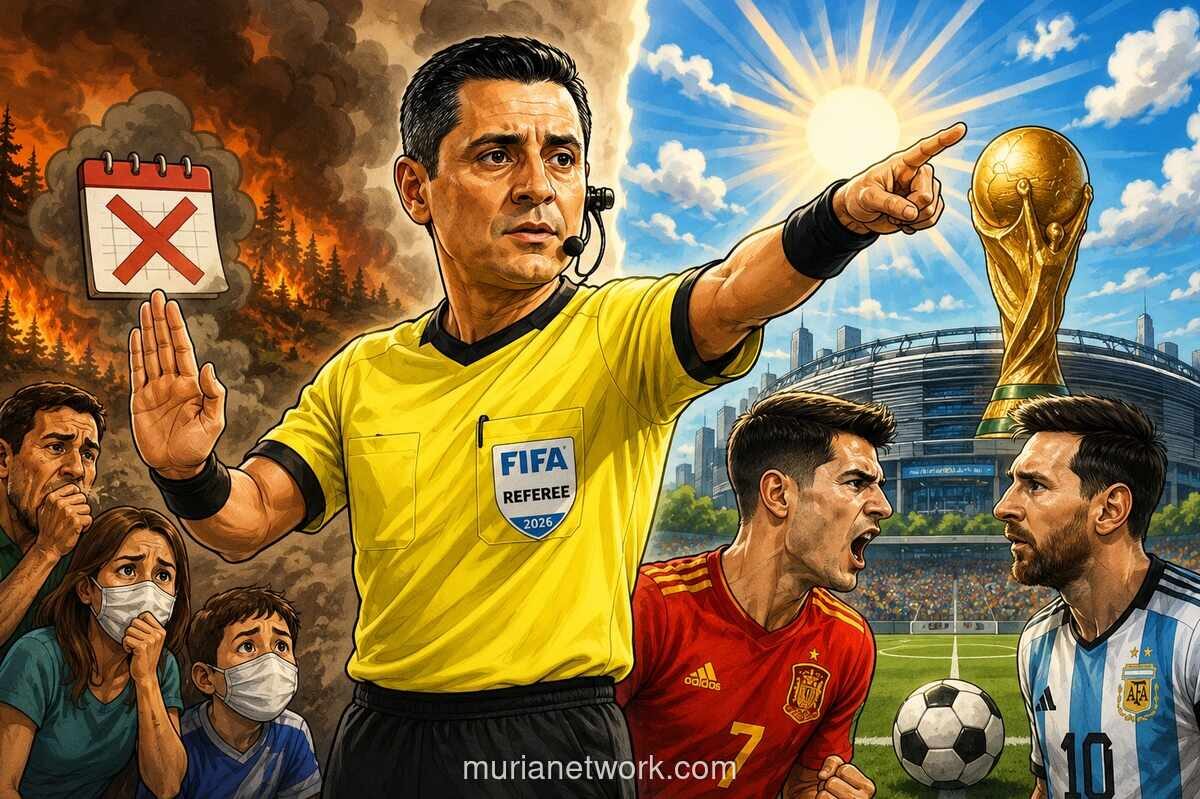 Final Piala Dunia 2026 Tetap Digelar Meski Asap Kebakaran Kanada Selimuti New York
