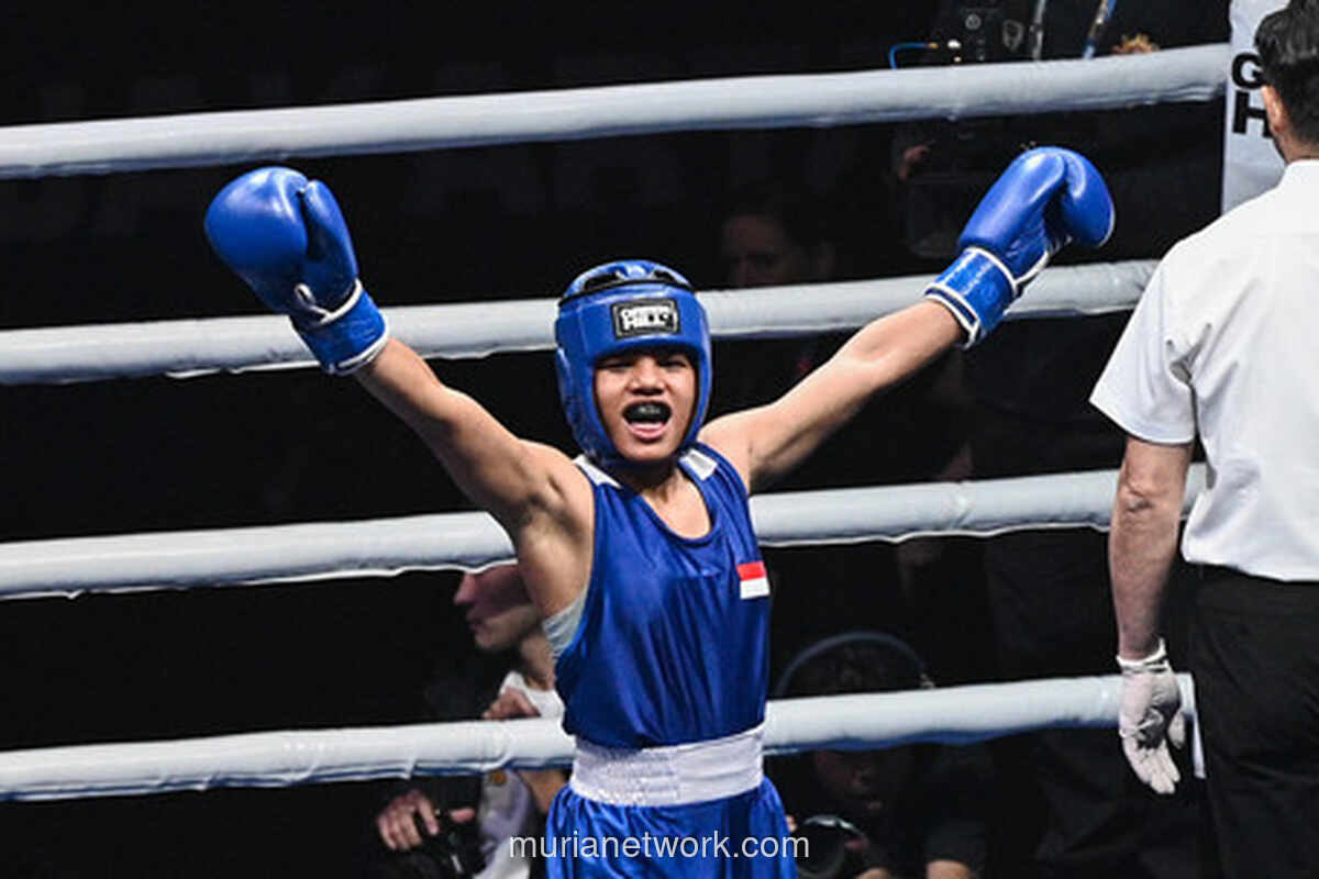 Anggie Intania Sabet Emas di Asian Boxing U-19 Championships