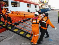 Dua Jenazah Korban KM Nurul Salsa Tiba di Makassar, 16 Lainnya Masih Dicari