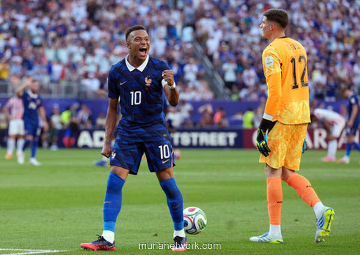 Prancis Lolos ke Perempat Final Piala Dunia 2026 Usai Kalahkan Paraguay 1-0