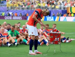 Haaland Bawa Norwegia ke Perempat Final Piala Dunia untuk Pertama Kalinya