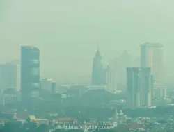 Jakarta Catat Kualitas Udara Terburuk di Dunia, AQI Tembus 155