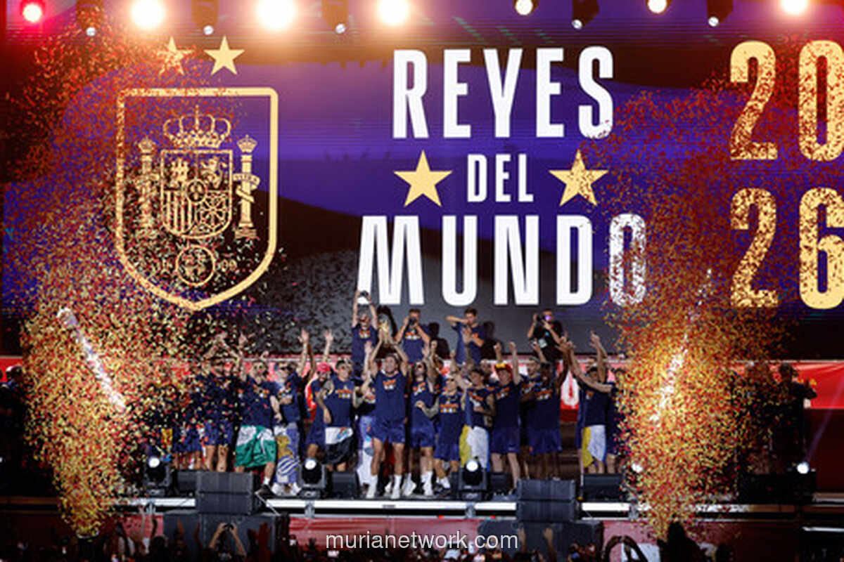 Spanyol Pesta Juara Piala Dunia 2026, Sejuta Suporter Padati Cibeles Square
