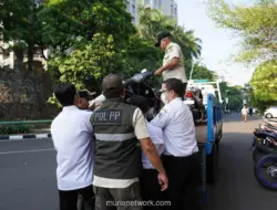 Sidak ASN di Jakarta Selatan, Kendaraan Pribadi Dilarang Masuk dan Diderek