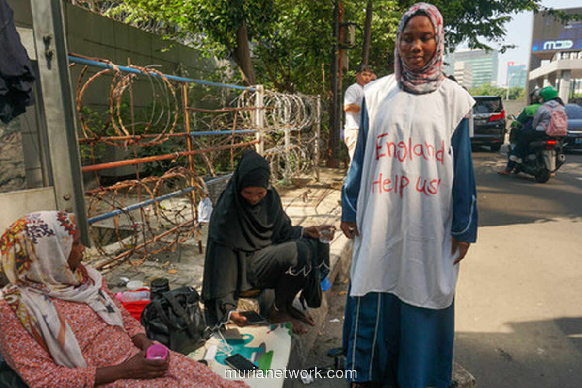Pengungsi Afghanistan di Jakarta Aksi Damai Desak UNHCR Percepat Pemindahan