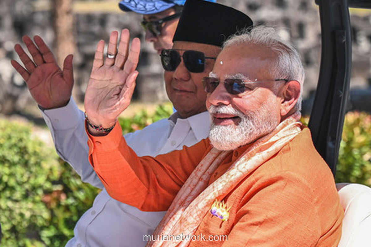 Prabowo dan Modi Resmikan Kerja Sama Restorasi Candi Prambanan