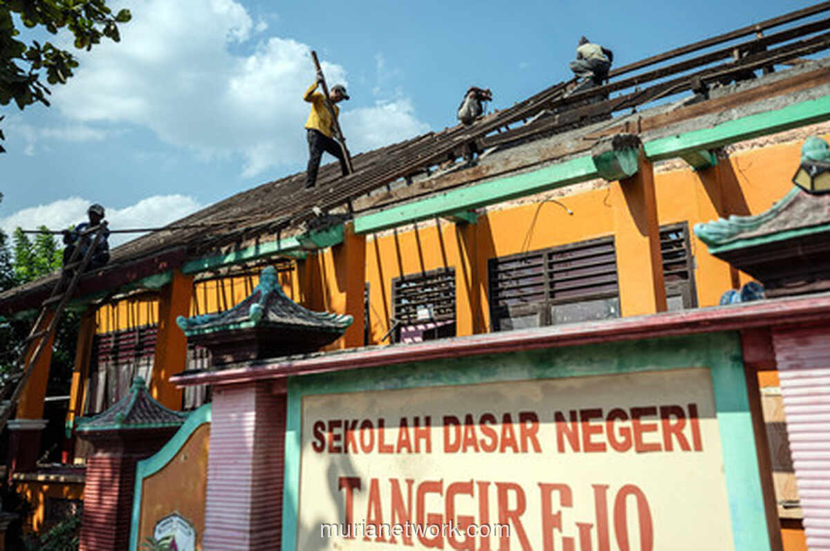 Atap Ambruk Akibat Rayap, SD Negeri Tanggirejo Grobogan Kini Direvitalisasi