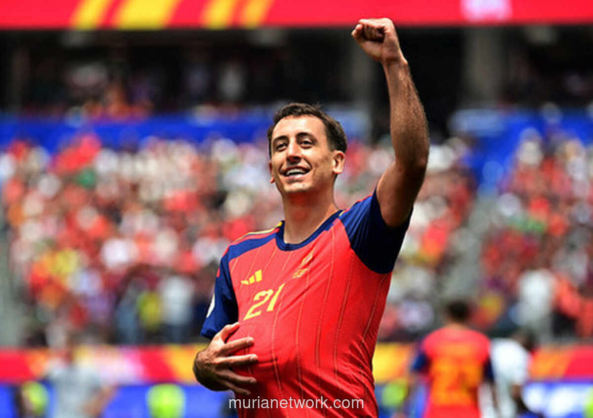 Spanyol Hajar Austria 3-0, Oyarzabal Bintang Kemenangan