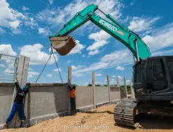 Thailand Lanjutkan Pembangunan Pagar Beton di Perbatasan dengan Kamboja