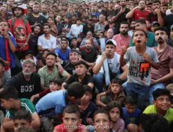 Di Tengah Puing Gaza, Warga Palestina Nobar Piala Dunia 2026