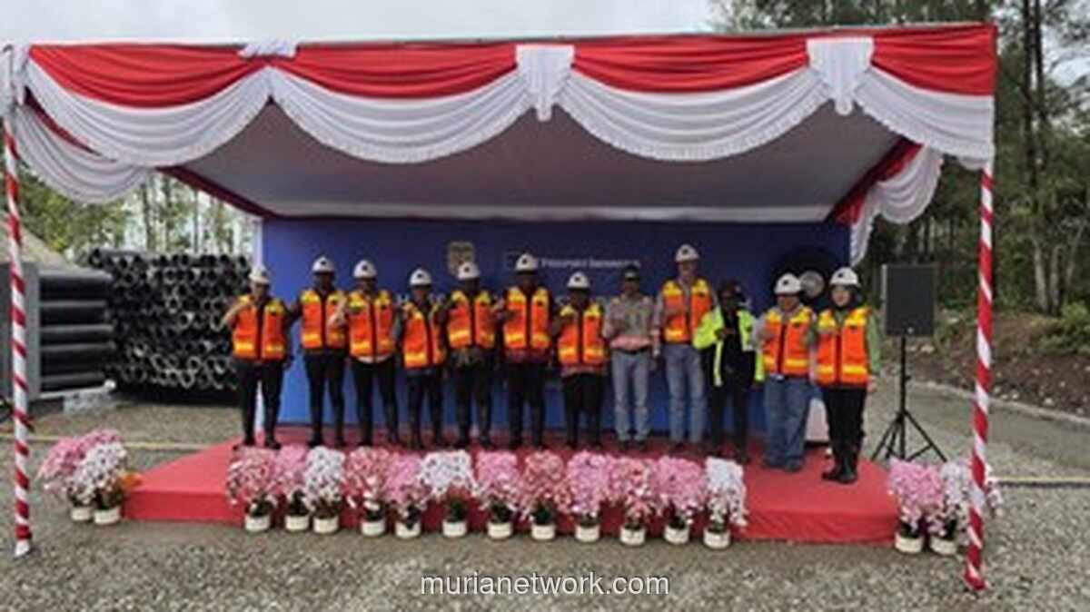 Freeport Hibahkan 11 Kilometer Pipa untuk Percepatan Jaringan Air Bersih di Mimika
