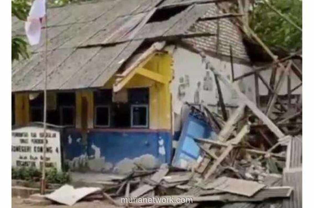 Tiga Ruang Kelas SDN Konang 4 Ambruk, Pemkab Akui Puluhan Tahun Tak Direvitalisasi