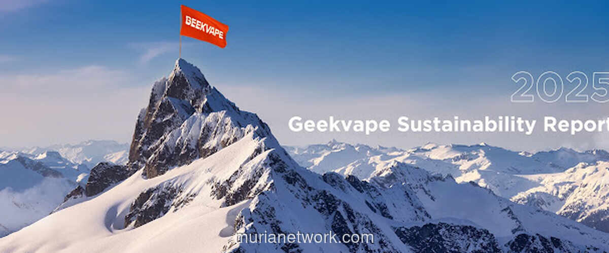 Geekvape Rilis Laporan Keberlanjutan 2025, Tekankan Tata Kelola dan Inovasi Hijau