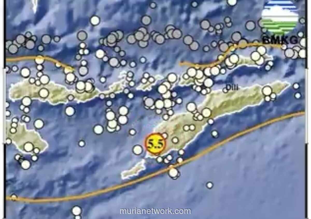 Gempa M 5,5 Guncang Kupang, BMKG Pastikan Tak Berpotensi Tsunami