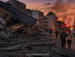 Gempa Magnitudo 7,1 Guncang Kyushu, Jepang, Sejumlah Korban Luka dan Kerusakan Dilaporkan