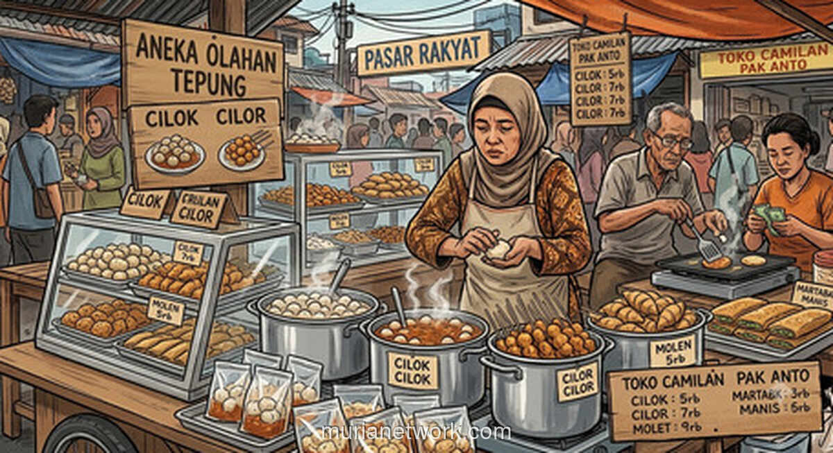 Maraknya Gerobak Makanan Murah: Antara Ketangguhan dan Minimnya Pekerjaan Formal