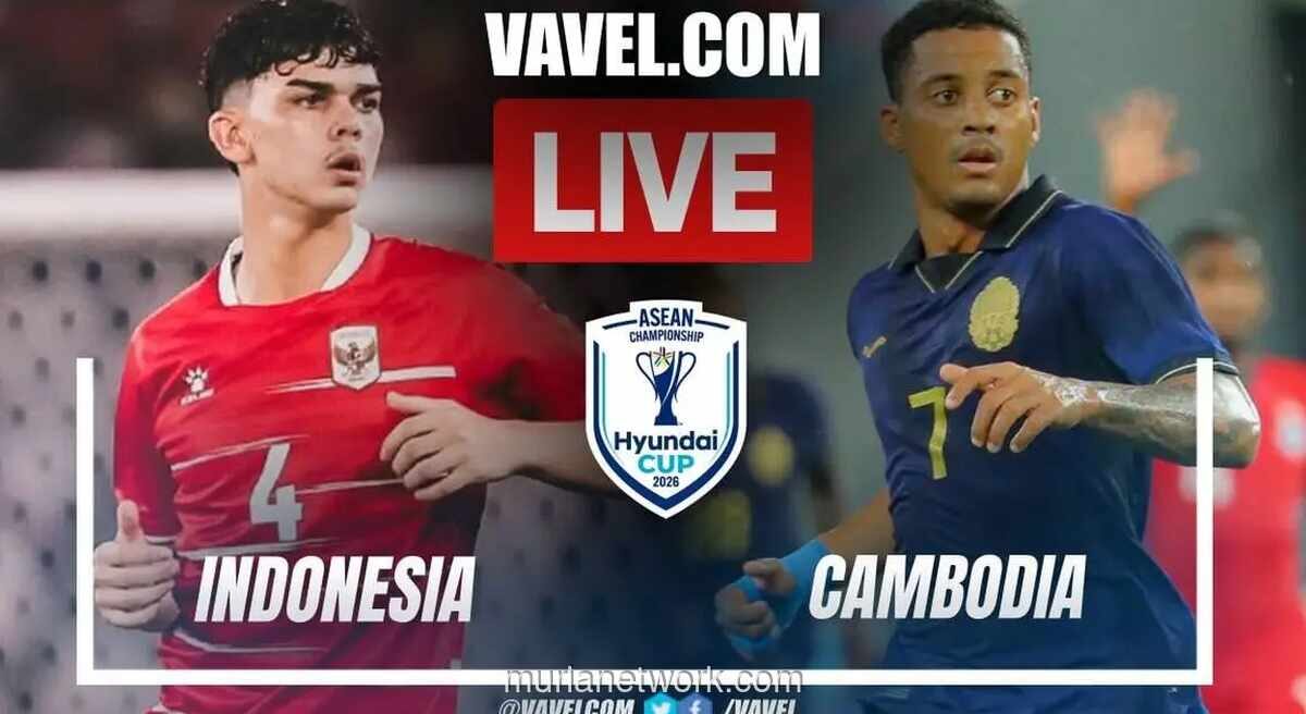 Timnas Indonesia Unggul 1-0 atas Kamboja di Babak Pertama Piala AFF 2026