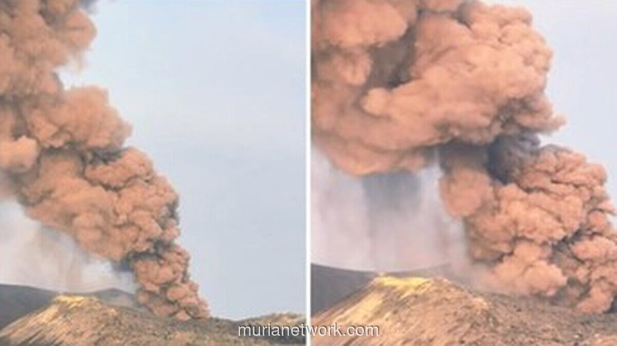 Status Gunung Anak Krakatau Naik ke Siaga, Kapal Dilarang Mendekat Radius 5 Km