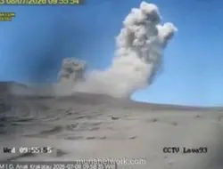 BPBD Banten Fokus Antisipasi Tsunami Akibat Erupsi Gunung Anak Krakatau
