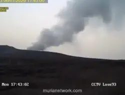 Gunung Anak Krakatau Kembali Erupsi, Abu Vulkanik Membumbung 150 Meter