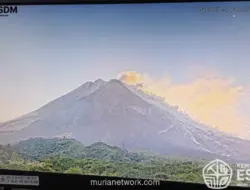 Gunung Merapi Kembali Luncurkan Awan Panas, Jarak Luncur Capai 1,7 Kilometer