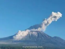 Gunung Semeru Erupsi Lagi, Luncurkan Awan Panas Sejauh 3,5 Kilometer