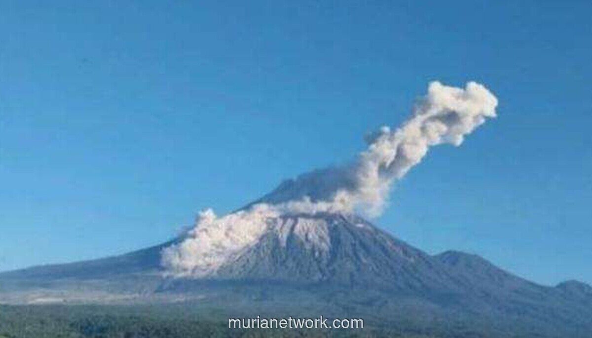 Gunung Semeru Erupsi Lagi, Luncurkan Awan Panas Sejauh 3,5 Kilometer