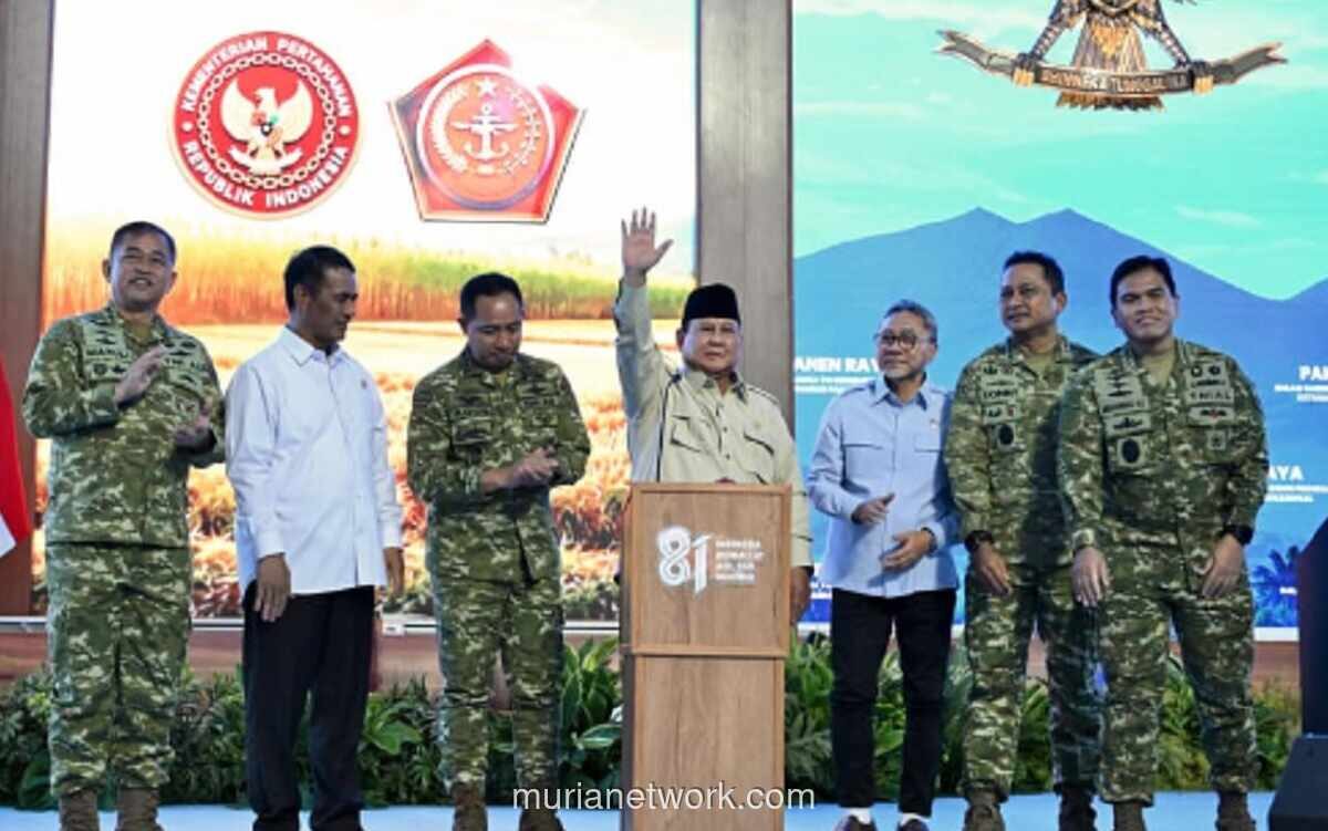Prabowo Sebut Petani dan Nelayan Pahlawan Sejati Bangsa