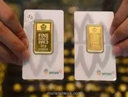 Harga Emas Antam Naik Rp5.000 per Gram, Buyback Ikut Terkerek