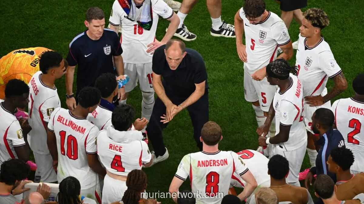 Kejutan di Atlanta: Inggris Tertinggal 0-1 dari RD Kongo di Babak Pertama