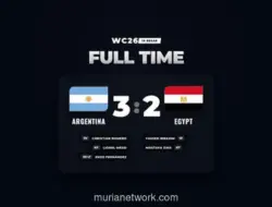 Argentina Comeback Dramatis, Tumbangkan Mesir 3-2 dan Lolos ke Babak Selanjutnya