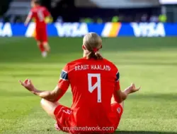 Brace Haaland Bawa Norwegia ke Perempat Final, Inggris Tundukkan Meksiko