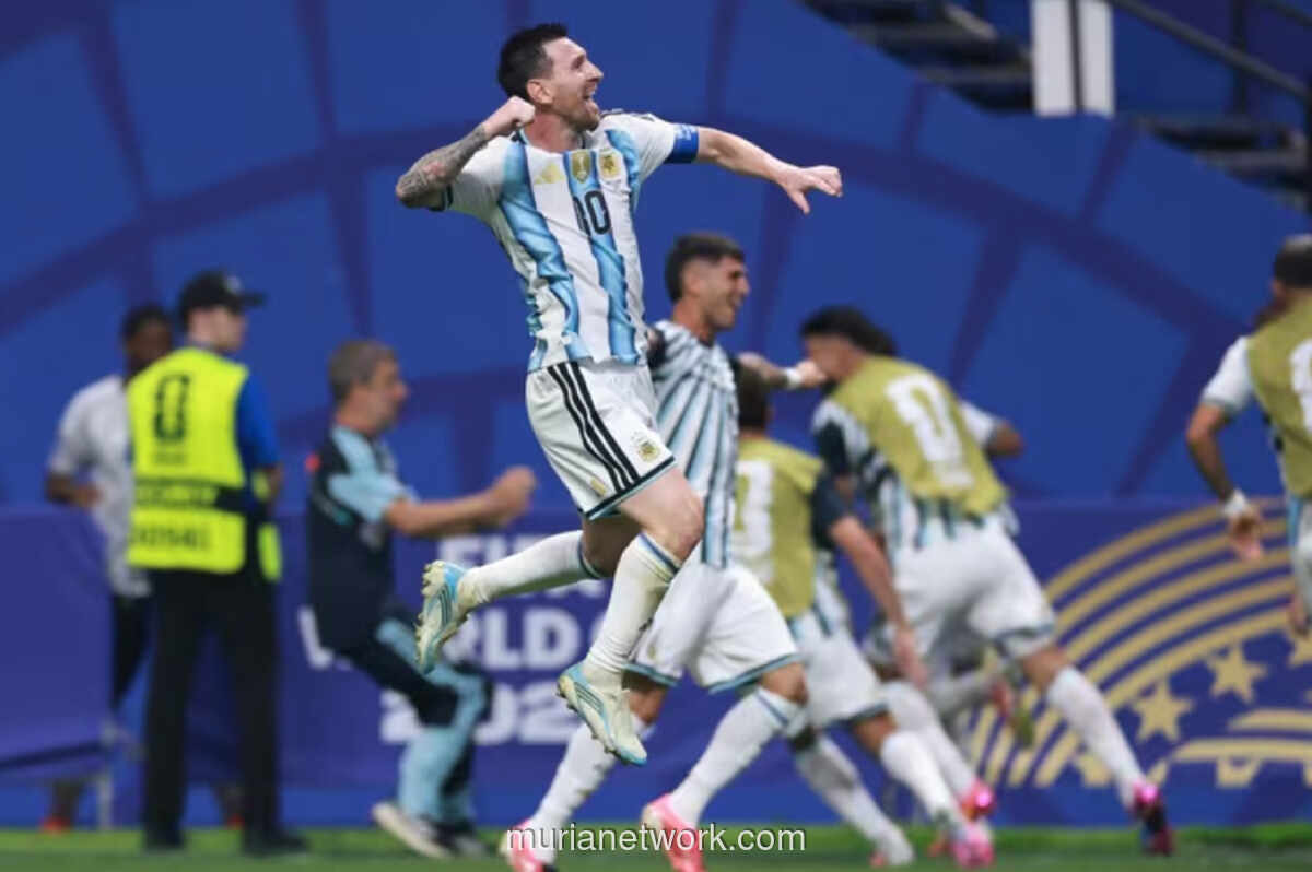 Messi Jadi Penyelamat, Argentina Bangkit dari Ketinggalan Dua Gol dan Tumbangkan Mesir