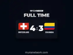 Drama Adu Penalti, Swiss Lolos ke Babak Berikutnya Piala Dunia 2026 Usai Kalahkan Kolombia
