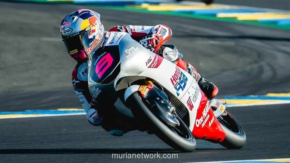 Veda Ega Pratama Tercepat di Practice Moto3 Jerman 2026